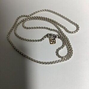 David Truman 925 24" Silver Chain